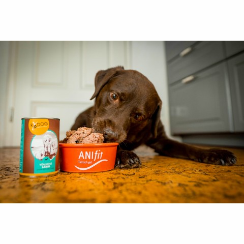 Dog Wet pet food RyDog Vital Menu Lamb (Vitalmenü Lamm) 200g 6 Piece -3- Anifit